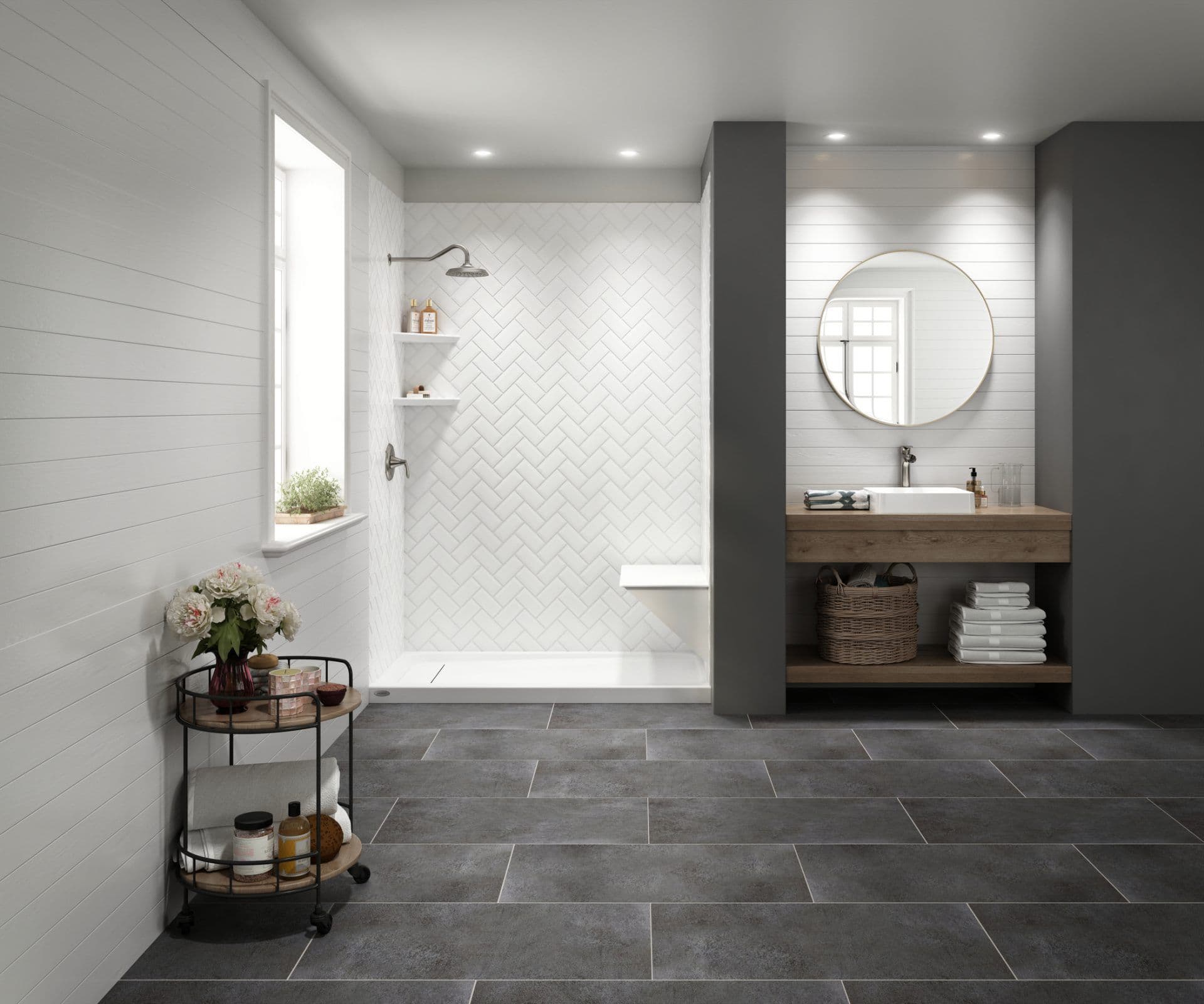 Tub to Shower Conversion