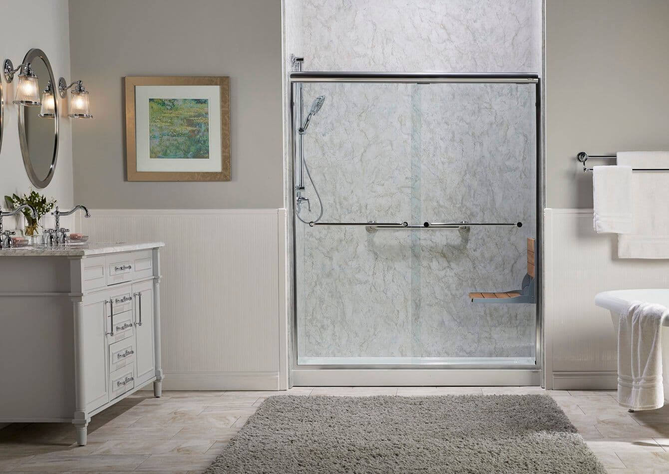 Shower Smooth Teak